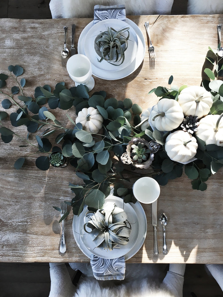 Thanksgiving table inspiration No.2 - greige design