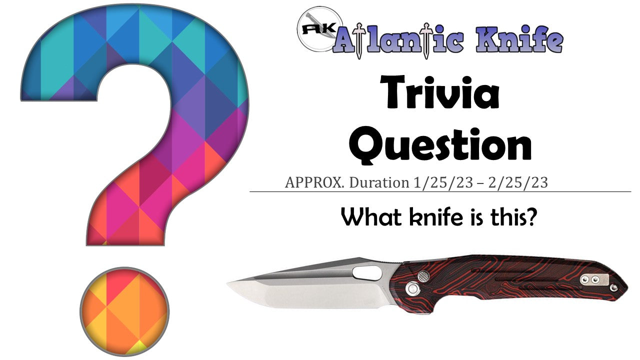 Atlantic Knife AK Trivia Question for SHARP Fun Shoutout | AK Blog