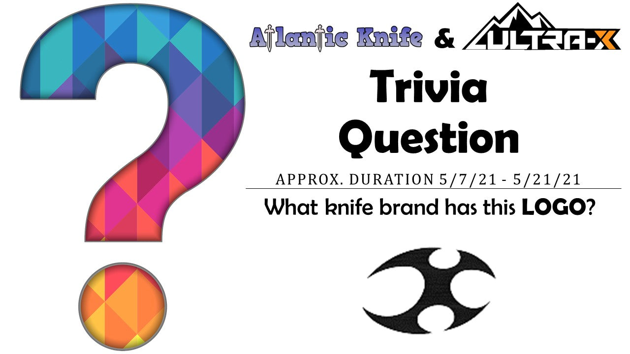 Atlantic Knife & Ultra X Desert Cobra Knife AK Trivia Question Giveaway Post