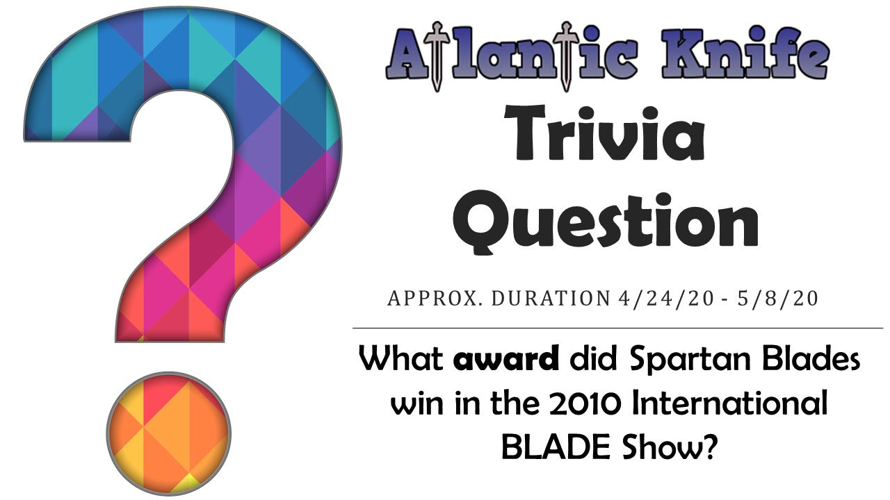 Free Stuff Huge Yuge Knife Giveaway AK Atlantic Artisan Proponent Carbon Fiber Trivia Question