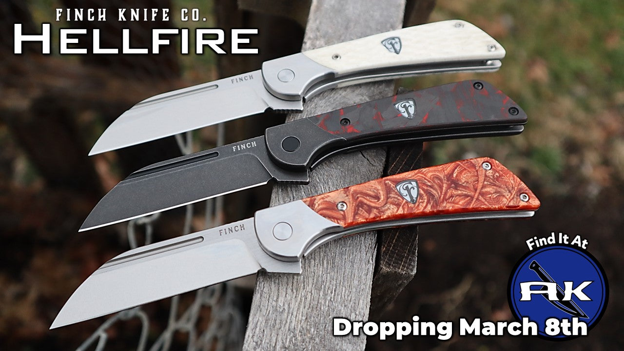 Atlantic Knife | New Finch Hellfire Knife Drop Announcement | AK Blog