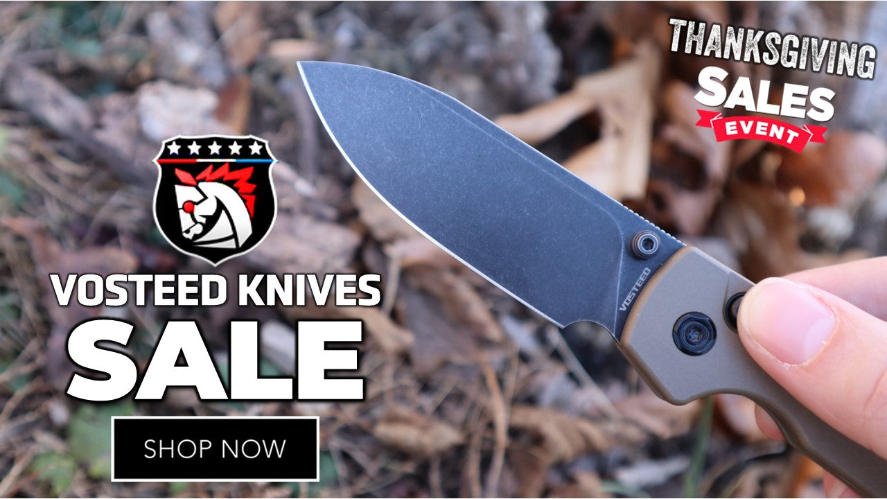Vosteed Knives Thanksgiving Day Sale | Atlantic Knife