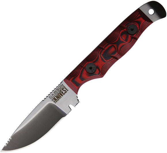 Dawson Knives Handyman 3V Specter Red Fixed Blade Knife 12072 ...