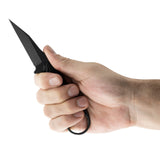Toor Jank Shank 7" G10 Carbon Black Fixed Blade Knife + Kydex 7410