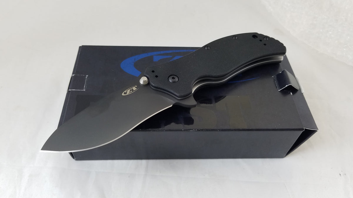 Zero Tolerance ZT0350 Black Folding Knife with A/O S30V - 0350 ...