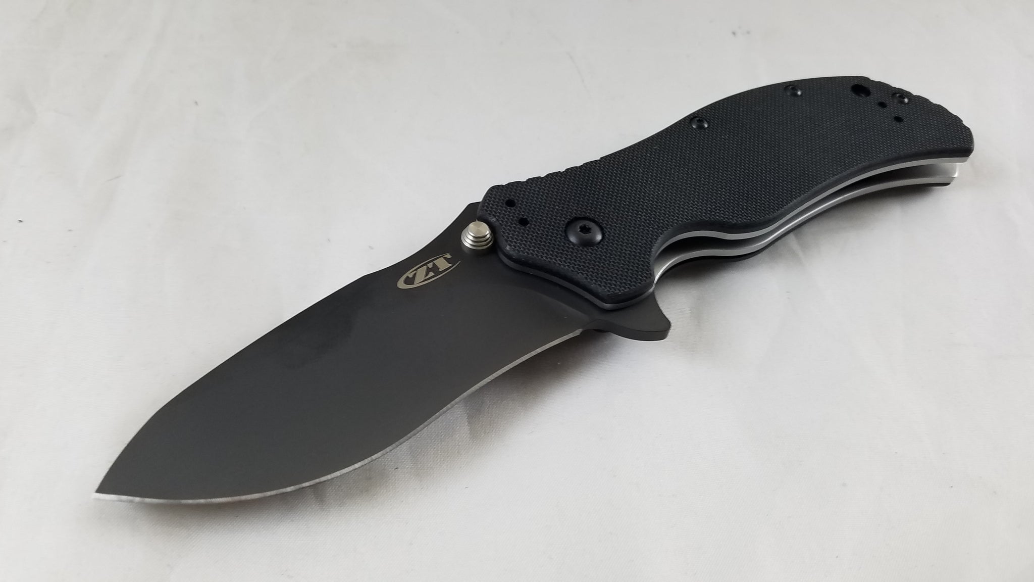 Zero Tolerance ZT0350 Black Folding Knife with A/O S30V - 0350 ...