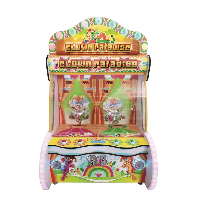 Clown paradise Lottery Redemption game machine Hot sales Indoor Coin Operated Jumping ball Games