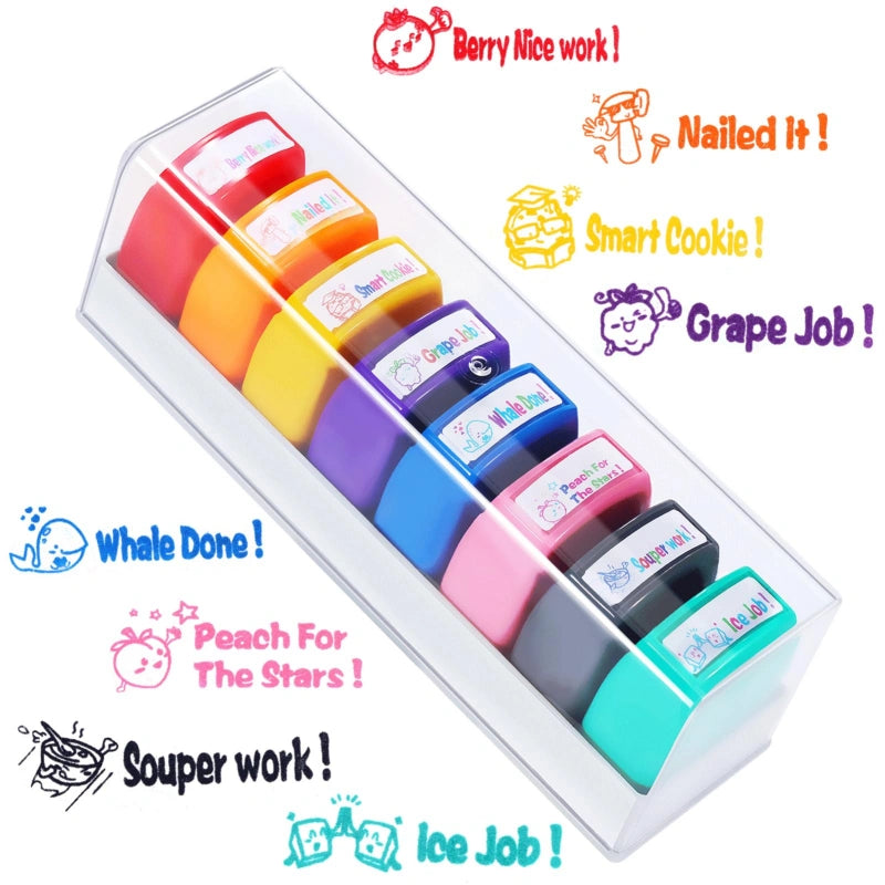 Custom classroom stamp set