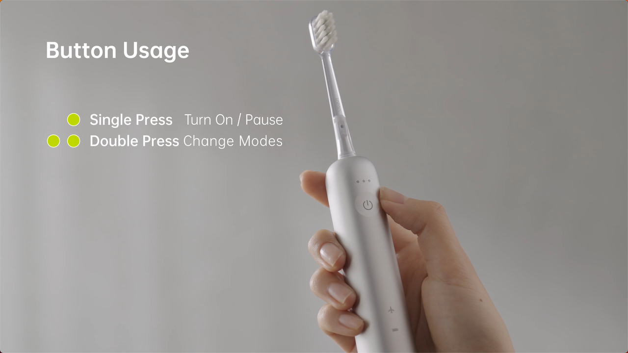 Laifen Wave is designed to fully align with the dentist-recommended Bass brushing method.