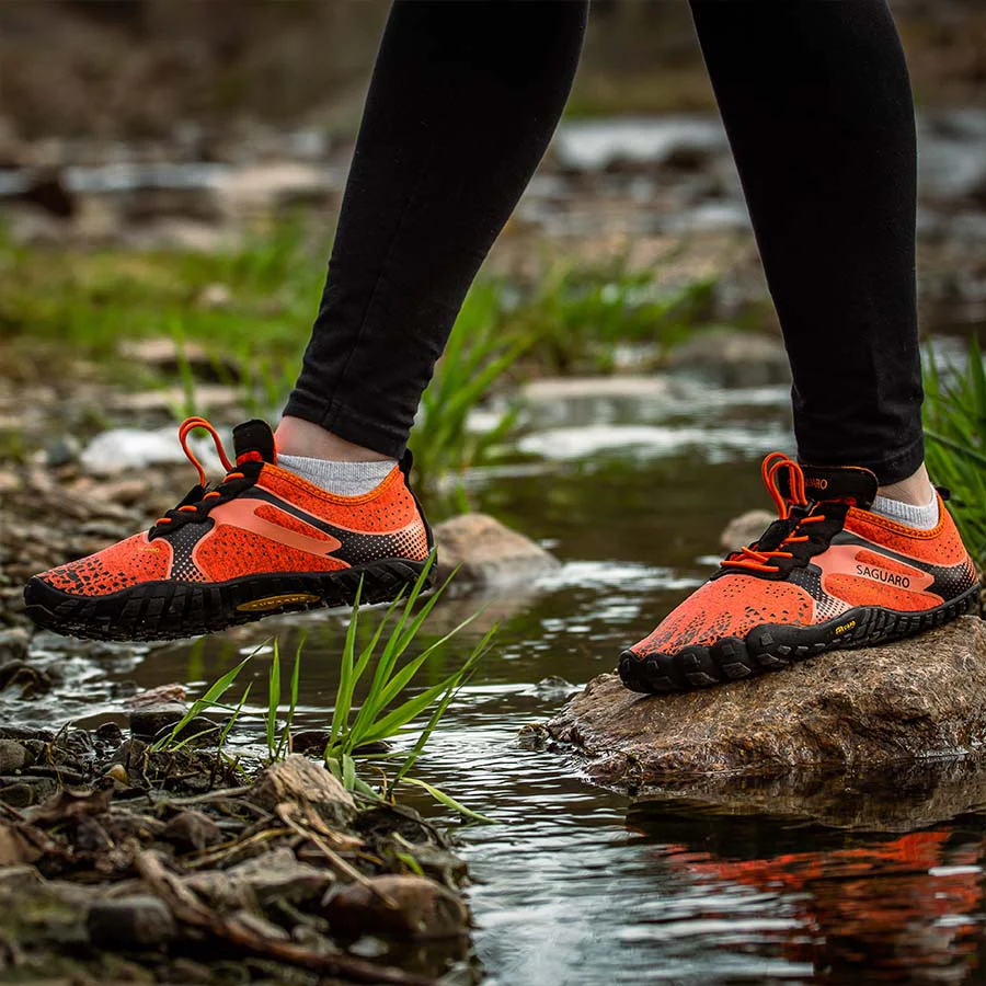 SAGUARO Zapatos de agua minimalistas para niños y niñas, antideslizantes,  descalzos, al aire libre, piscina, playa, 25 cáscara de naranja, 18.5 MX  Niño pequeño : : Ropa, Zapatos y Accesorios