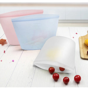 Silicone Food Storage Bag Silicone Bag Reusable - silicagels factory