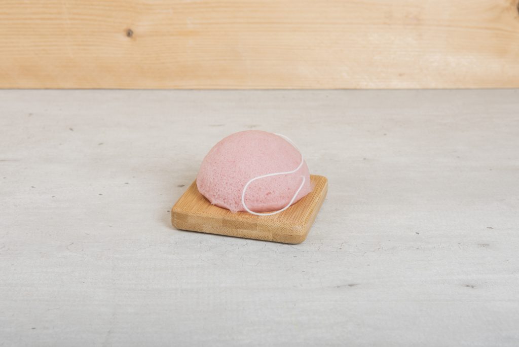 konjac spons rose