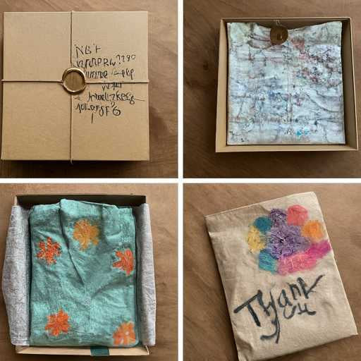 DIY clothing packaging