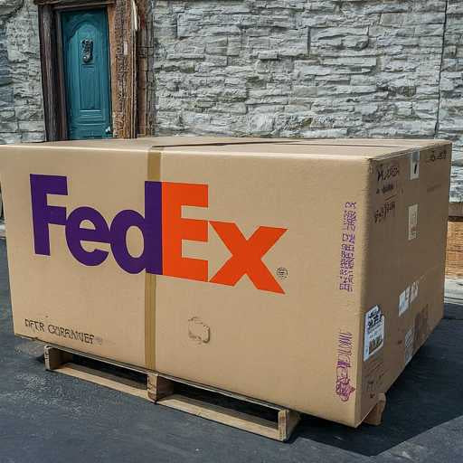 FedEx large shipping box