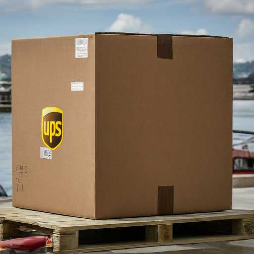 UPS large shipping box