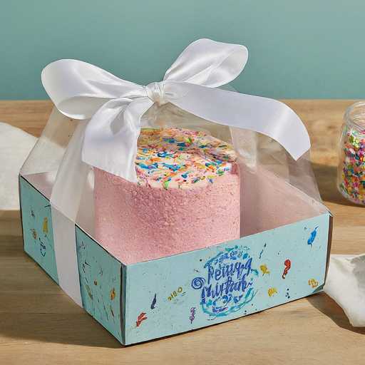 birthday cake shipping box