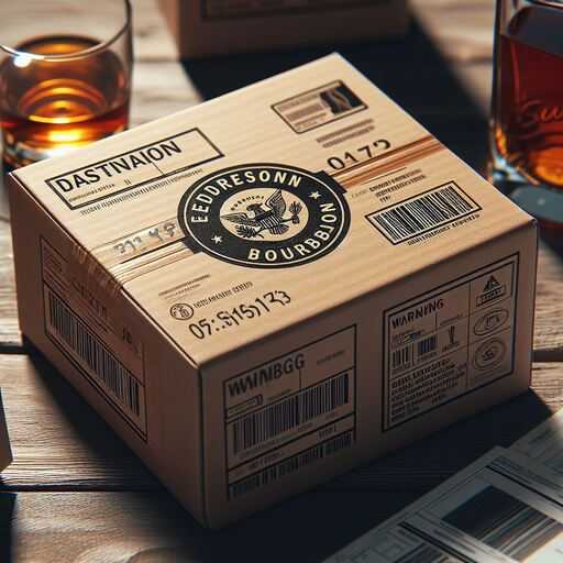 bourbon shipping box