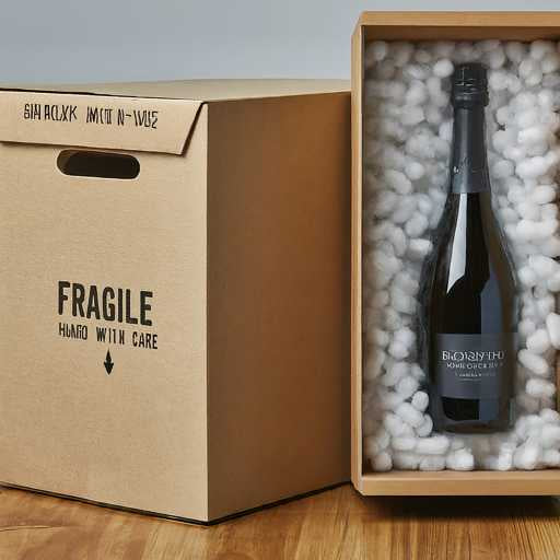 champagne shipping box