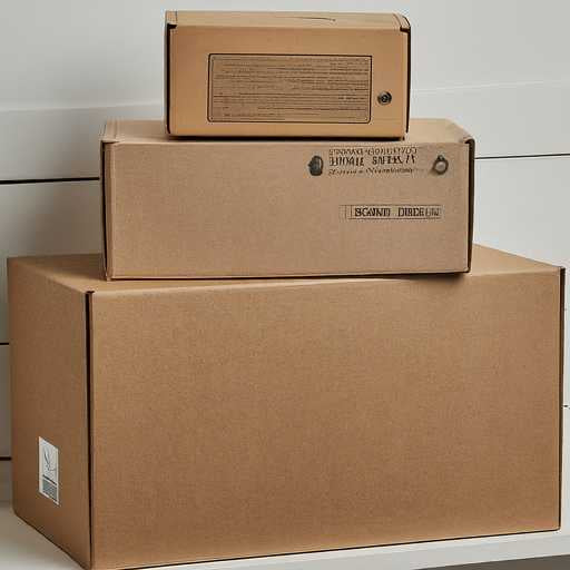 clothes shipping boxes