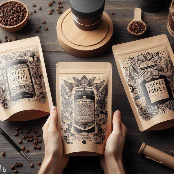 custom pouches for coffee packaging ideas