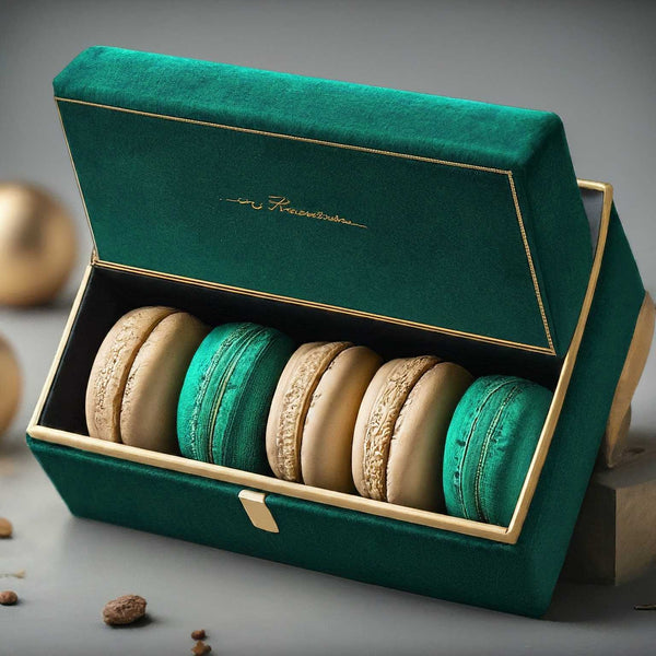 elegant macaron packaging ideas