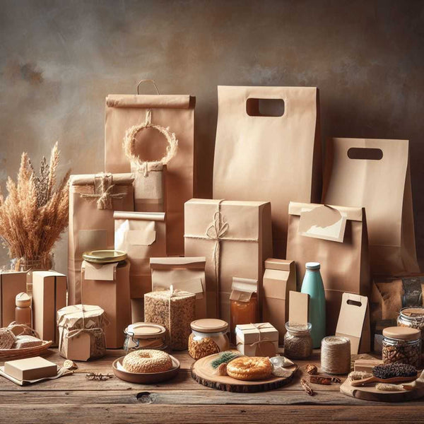 food packaging with kraft paper