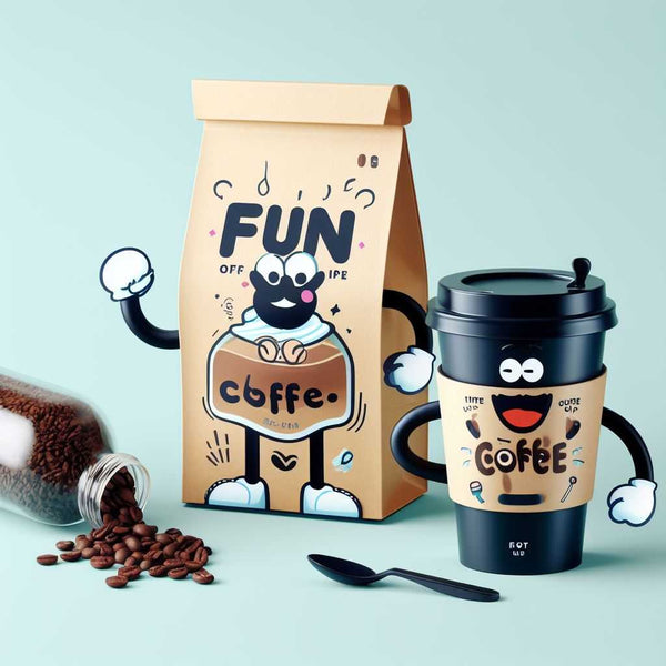 fun coffee package design ideas