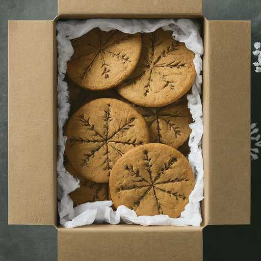 ginger cookies shipping packaging