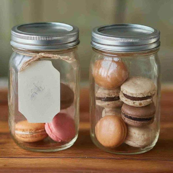 glass jar macaron packaging ideas