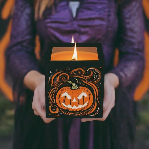 Hallowen candle box