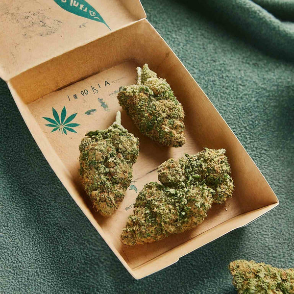 indica marijuana packaging