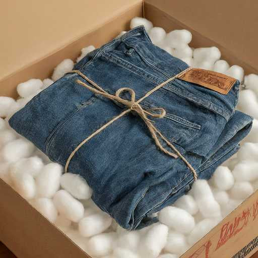 jeans shipping box