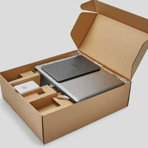 laptop shipping box with inserts