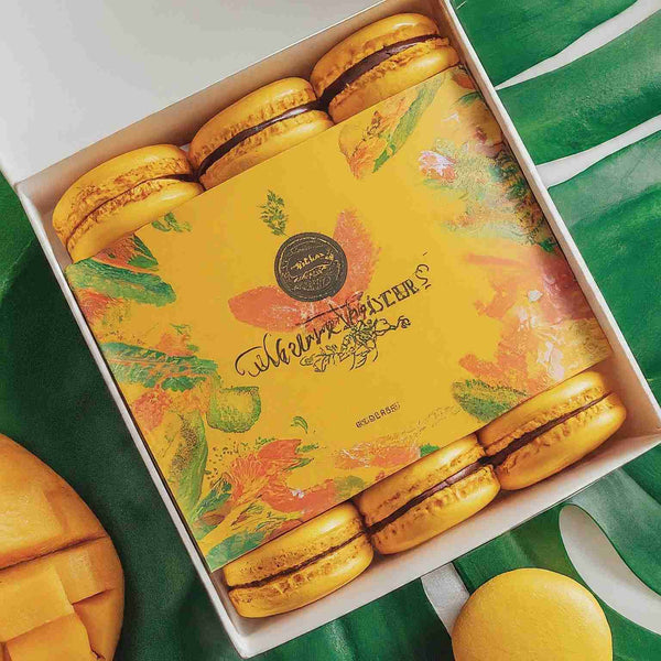macaron mango packaging