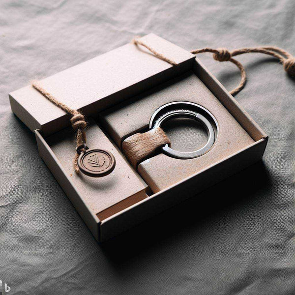 minimalist keychain packaging ideas