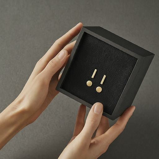 minimalistic jewelry box