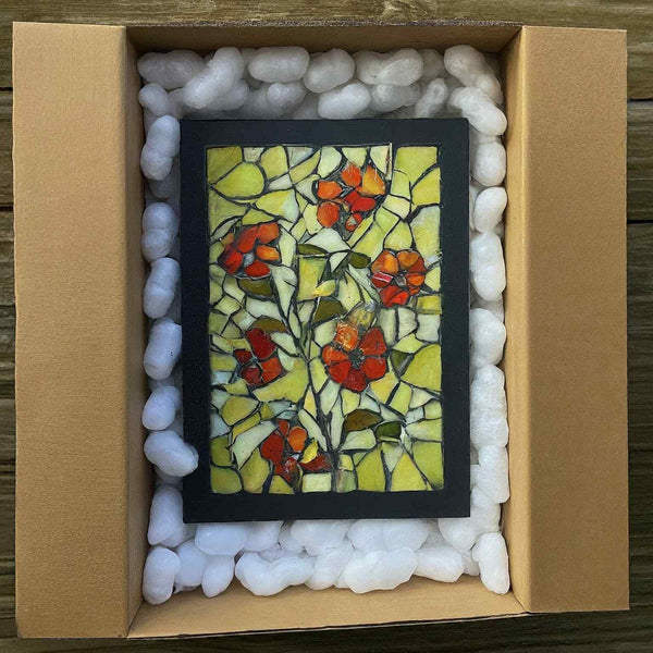 mosaic artwork shipping