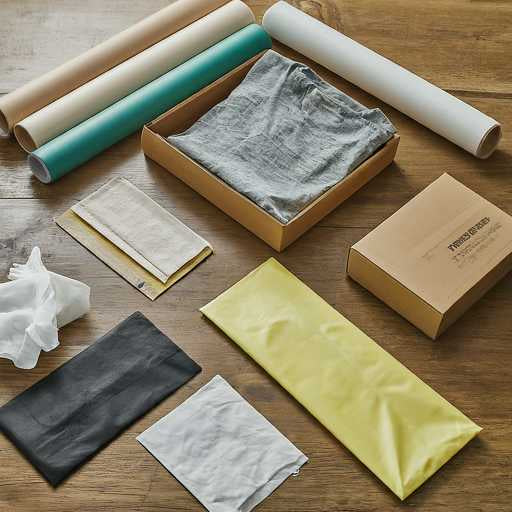 packaging materials for clothes