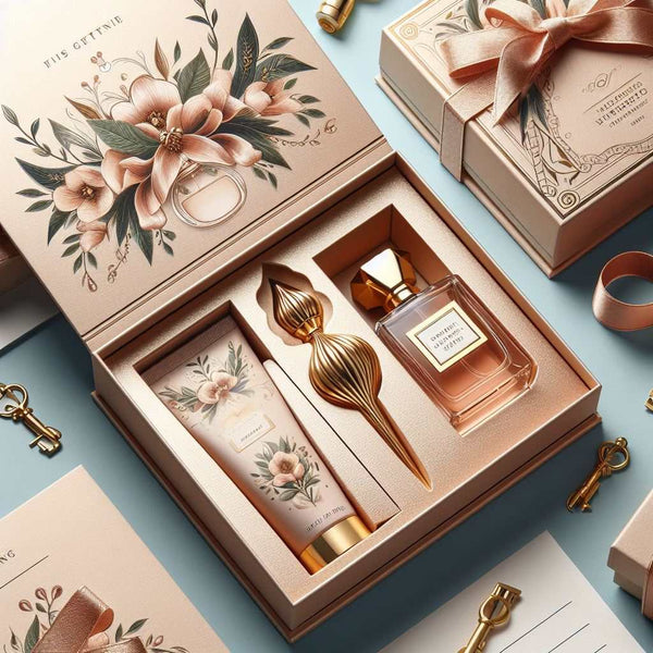 perfume gift box design idea
