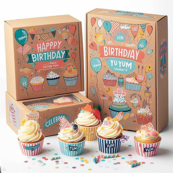 personalized cupcake packaging idea