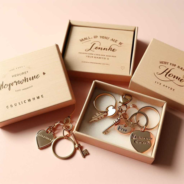 personalized keychain packaging ideas