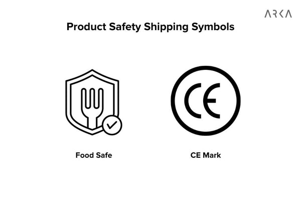 product safety shipping symbols