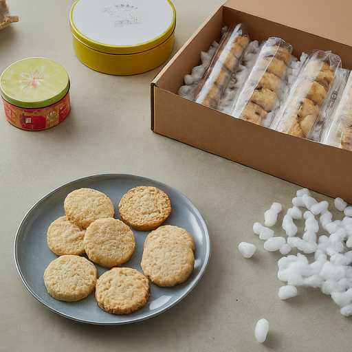 shortbread cookies shipping box