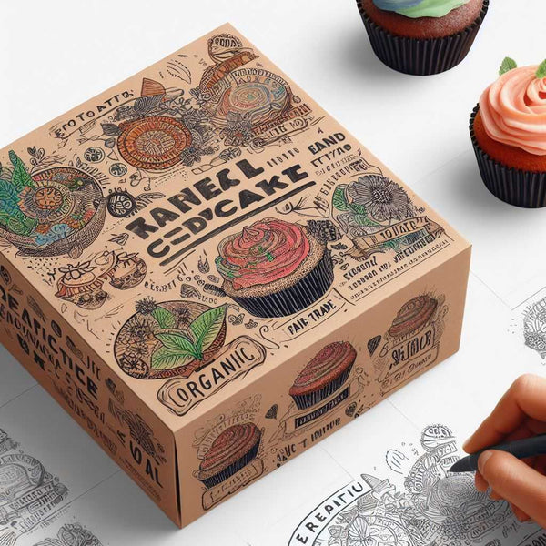 storytelling cupcake packaging idea