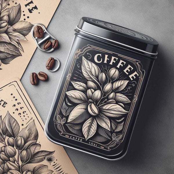 tin packaging for coffee