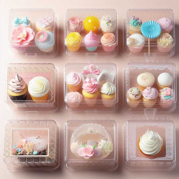 transparent cupcake packaging ideas