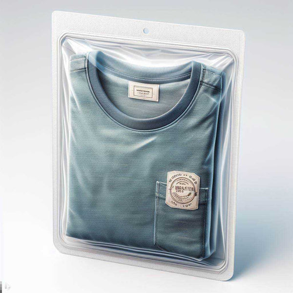 transparent t-shirt packaging idea