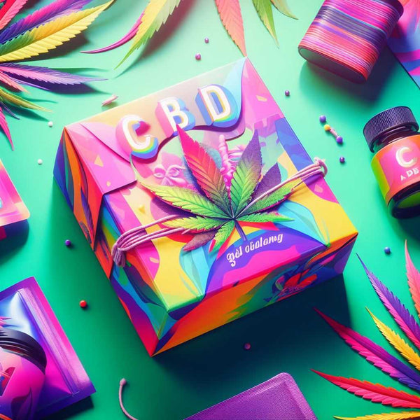 vibrant weed packaging ideas