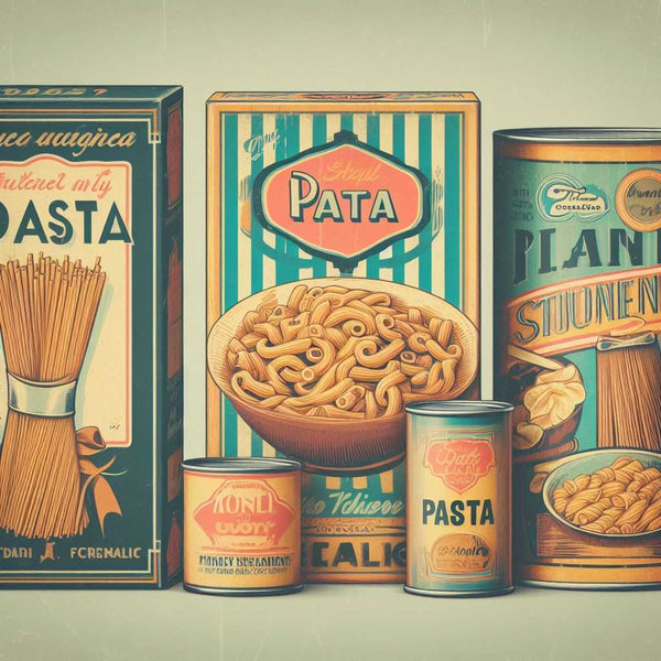 vintage food packaging idea