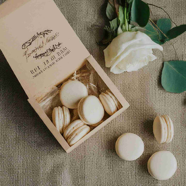wedding macaron packaging ideas